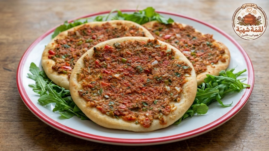 Photo of Syrian Meat Flatbread (Lahm bi Ajeen) (Per Piece)
